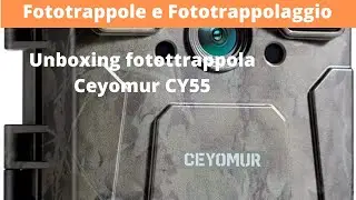 Fototrappola Ceyomur CY55 unboxing.