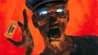 COD ZOMBIES | Call of Duty: Black Ops 2 Zombies Funny Moments | Zombie Bus!