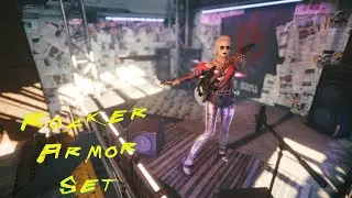 Legendary Rocker Armor Set Cyberpunk 2077 v1.5