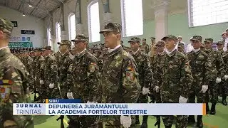 Depunerea jurământului la Academia Forţelor Terestre