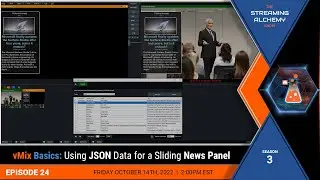 vMix Basics: Using JSON Data for a Sliding News Panel