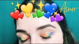 Асмр | Радужный макияж 💄 | Asmr Rainbow Makeup🌈