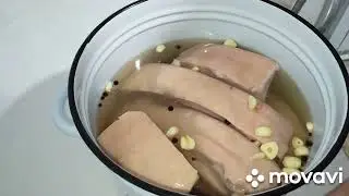 Копчение свинины, очень вкусный и простой рецепт.