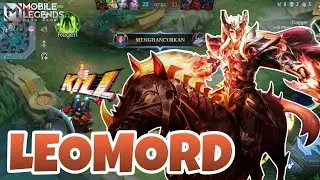 LEOMORD TOP GLOBAL BEST BUILD  | LEOMORD GAMEPLAY | MOBILE LEGENDS