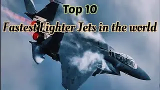 Top 10 Fastest Fighter Jets in the world |🔥Dark eagle