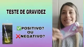 COMPREI UM TESTE DE GRAVIDEZ - COMO FAZ O TESTE DE FARMÁCIA??