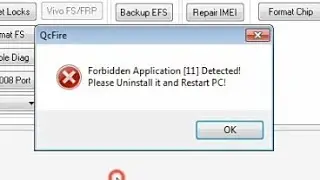 umt forbidden application 12 detected problem