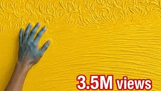 Texture JK Wall Putty Letest  Golden  design painting tech