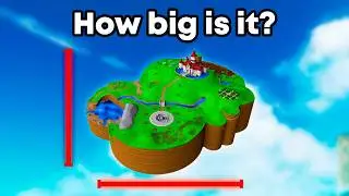 I measured every Kingdom in Mario Odyssey