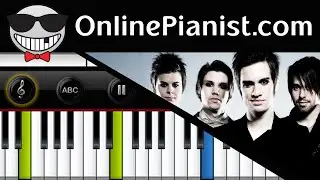 Panic! at the Disco - Build God, Then We'll Talk - Piano Tutorial (Advanced)
