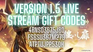 [Genshin Impact] VERSION 1.5 FREE PRIMOGEMS 3 GIFT CODES Expires soon!