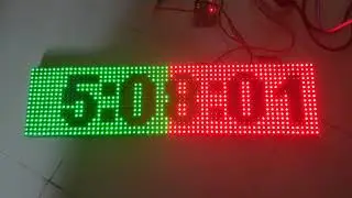 Arduino DMD Clock