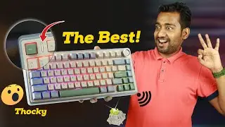 Aula F75 - The Best Thocky Wireless Mechanical Keyboard for Gaming 😍 | Leobog Reaper Switches