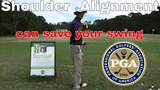 Get Perfect Shoulder Alignment to HIT IT STRAIGHT