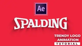 Trendy Logo Animation in After Effects - After Effects Tutorial - Simple Logo Animation