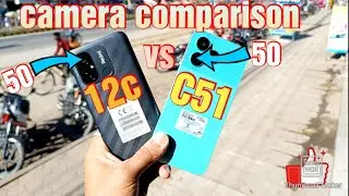 Realme c51 vs Redmi 12c camera comparison|50mp vs 50mp |Tech Attentive