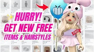 NEW FREE ITEMS & HAIRS!😍 (Roblox)