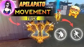 @ApelapatoGo 🔥 Movement trick Tutorial On mobile 📱 | Movement speed trick | 2023 | Freefire