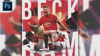 PS Tutorial: David Beckham Abstract Art Tutorial