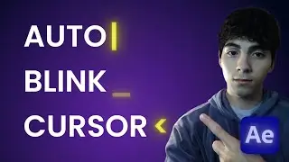 Blinking Cursor | After Effects Tutorial