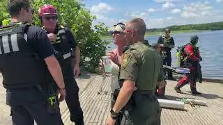IFD Dive Training at Eagle Creek