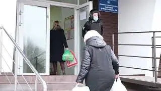 Посещение беженцев