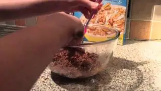 How to make rice crispy cakes with chocolate on them!