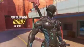 Overwatch Genji Quintuple kill POTG