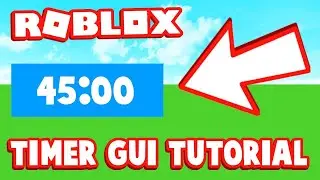 Timer GUI || ROBLOX Studio Tutorial