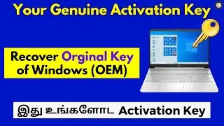 How to Retrieve Original Windows Key | Retail & OEM Digital License Key