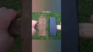 New VS Old Hammer Under Hydraulic Press!