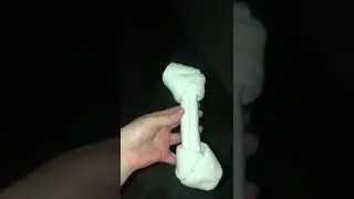 Giving a treat to SMILE DOG. creepypasta 