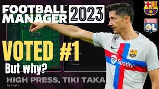 What make this Tiki Taka FM23 OP Tactic Dominant?