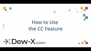 CC (Carbon Copy) of tasks in Dew-X