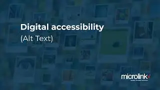 Digital Accessibility (Alt Text)