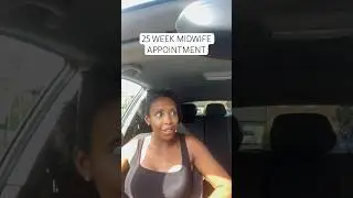 25 week pregnant midwife appointment #pregnancy #pregnancyjourney #25weekspregnant #firsttimemum