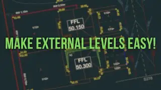 How to Design External Levels for Residential Sites in AutoCAD (Free Cheat Sheet)