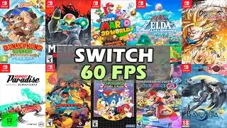 TOP 40 BEST NINTENDO SWITCH GAMES THAT RUN AT 60FPS