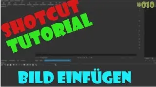 BILD EINFÜGEN | Shotcut Tutorial | ManuimLP