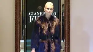 Показ мехов Gianfranco Ferre Furs. СОБРАНИЕ Сompany. Модели Maks Models