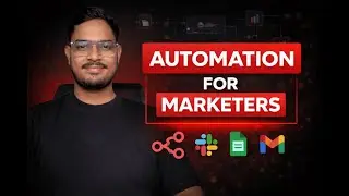 Welcome to My Channel: Practical Automation for Marketers.