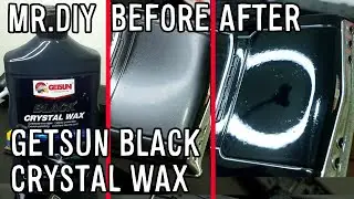 MR.DIY Car Wax Testing - Getsun Black Crystal Wax