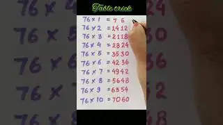 #shorts#mathstrick#tabletrick