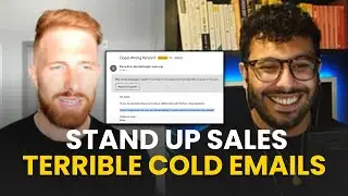 EXPOSING YOUR COLD EMAILS - David Jacob | Stand Up Sales S1E1