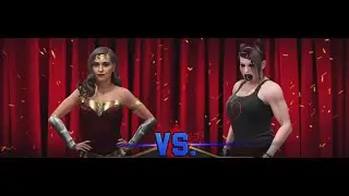 WWE 2K24 - RAW 657 - Wonder Woman VS Candle Queen