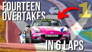 15th to 1st? MX5’s at Oulton Park Highlights an Overtaking Masterclass (iRacing)