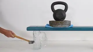 DIY Glass Furniture Legs