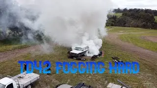 TD42 patrol conversion//Huge TD42 burnout//TD42 FOGGING