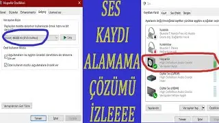 ADOBE AUDİTİON SES KAYDI ALAMAMA SORUNU HATASI(ÇÖZÜMÜ)