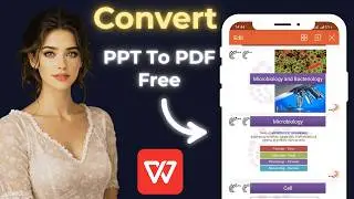 How To Convert PPT To PDF In WPS